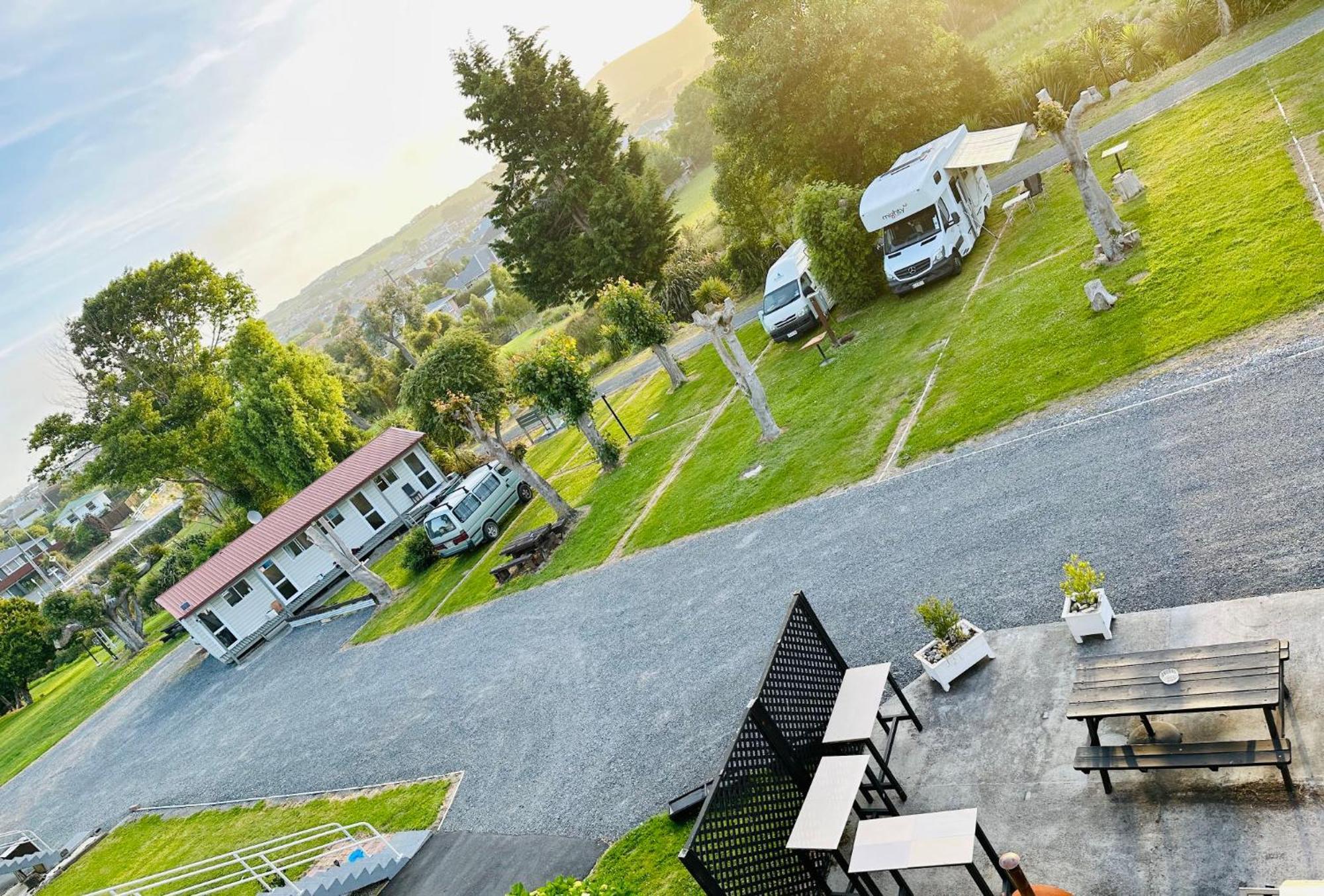 ホテル A1 Kaikoura Holiday Park エクステリア 写真